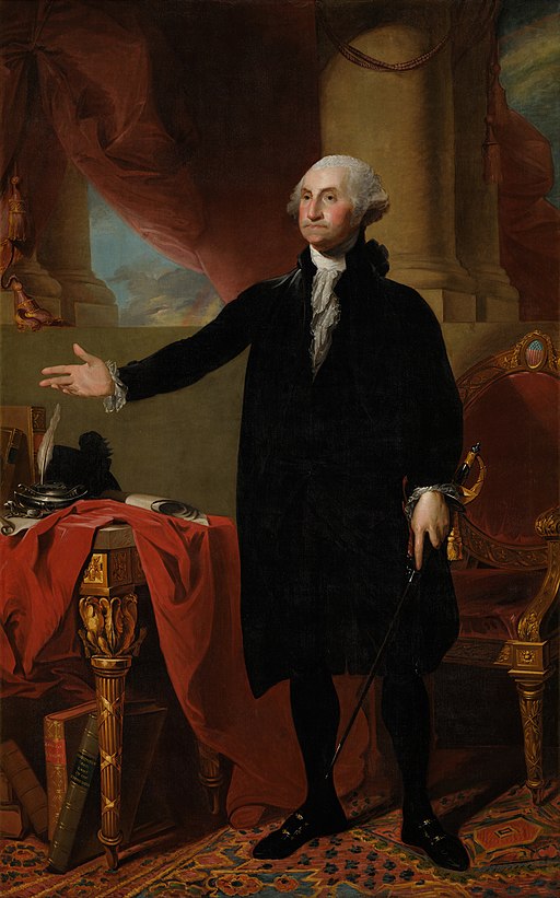 "George Washington" Lansdowne Portrait by Gilbert Stuart