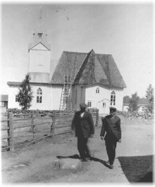 Die nach dem Zweiten Weltkrieg abgebrochene evangelisch-lutherische Kirche