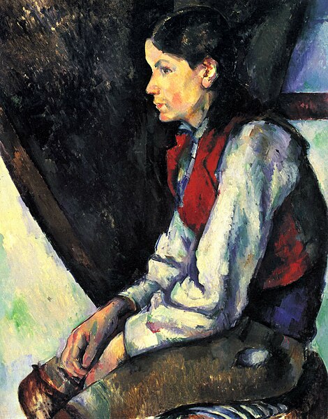 File:Le Garçon au gilet rouge, par Paul Cézanne, Museum of Modern Art.jpg