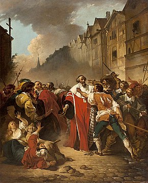 03 janvier 1656: Mathieu Molé 290px-Le_Pr%C3%A9sident_Mol%C3%A9_saisi_par_les_factieux_au_temps_des_guerres_de_la_Fronde