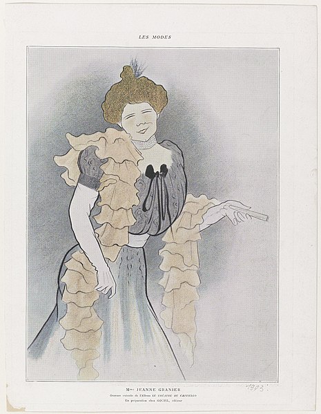 File:Les Modes, 1903 Mme Jeanne Granier, RP-P-2009-3812.jpg