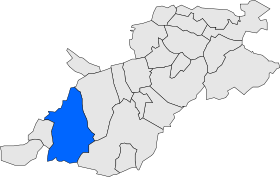Localització de Vimbodí i Poblet respecte de la Conca de Barberà.svg
