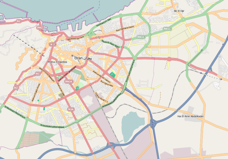File:Location map Oran-Centre.png