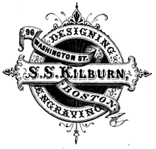 S.S. Kilburn, engraver, Washington St., Boston, ca.1865