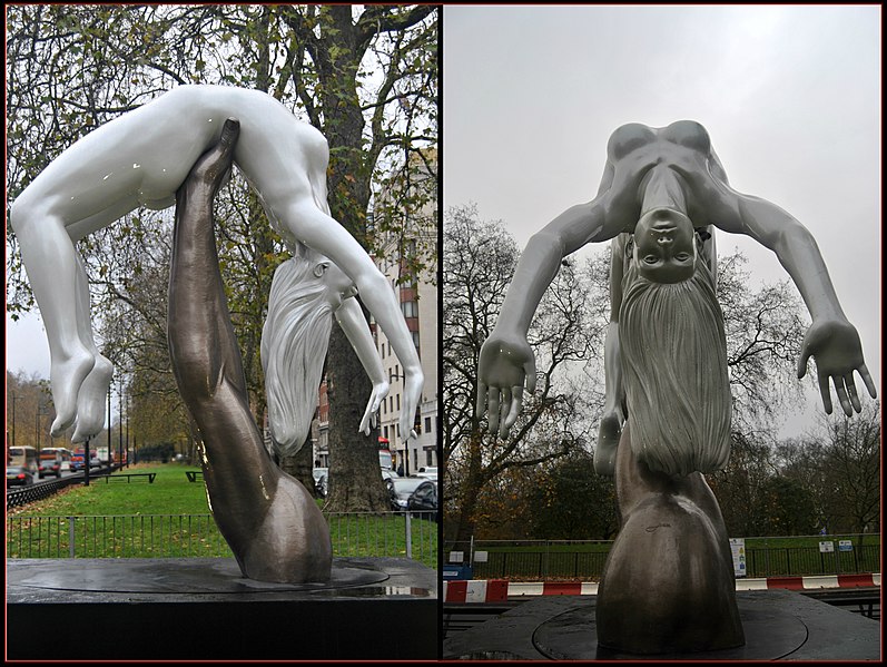 File:Lorenzo Quinn " I WILL CATCH YOU IF YOU FALL" @ 69 Park Lane London (23425362234).jpg