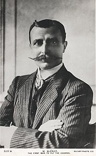 <span class="mw-page-title-main">Louis Blériot</span> French aviator, inventor and engineer
