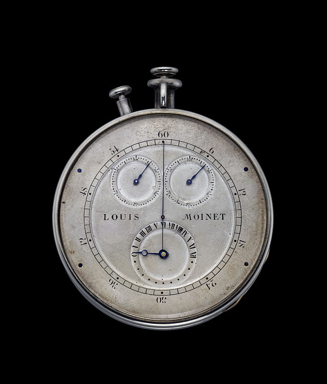  Cronografo “Contatore di terzi” di Louis Moinet, 1816