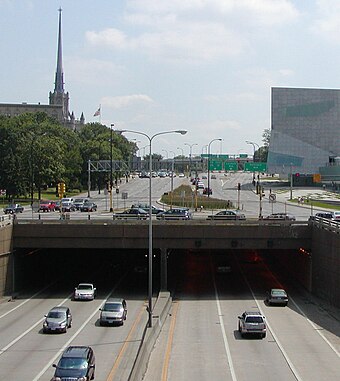 Lowry Hill Tunnel in Minneapolis