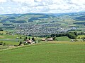 Münsingen vom Chutzen (Belpberg) aus gesehen