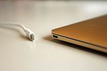 The 12-inch 2015 MacBook uses a USB-C port for charging MacBook with Retina Display (5).jpg