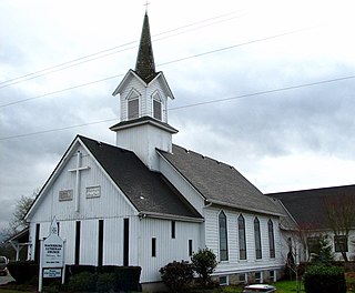 Macksburg Lutheran Church Historic church in Oregon, United States