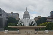 Wisconsin State Capitol from Monona Terrace