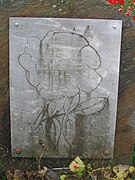 Malmédy memorial, rozenplaquette
