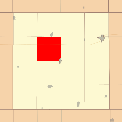 Map highlighting Lynn Township, Clay County, Nebraska.svg