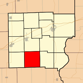 <span class="mw-page-title-main">Orange Township, Clark County, Illinois</span> Township in Illinois, United States