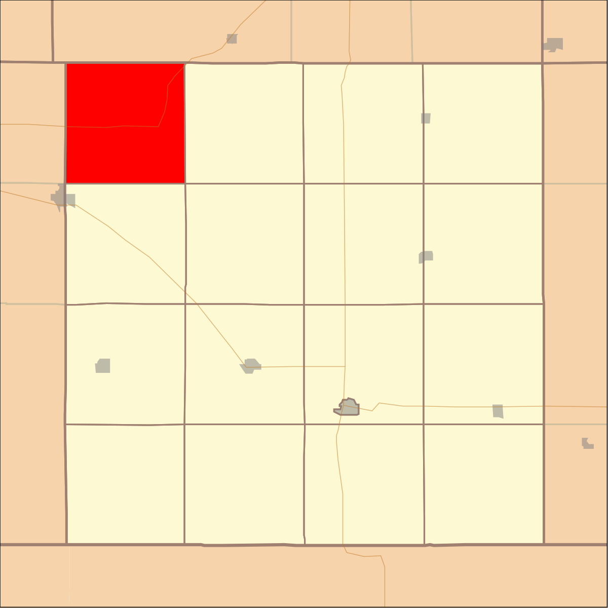 Spring Grove Township, Harlan County, Nebraska