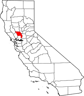 Localisation de Comté de Yolo(Yolo County)