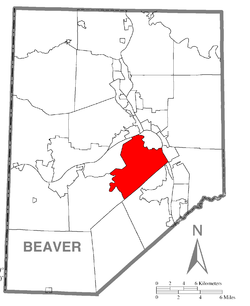 Vị trí trong Quận Beaver, Pennsylvania