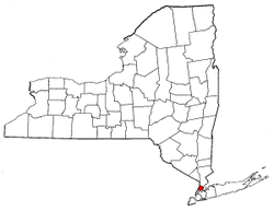מיקום רובע ברונקס מבין רבעי מדינת ניו יורק