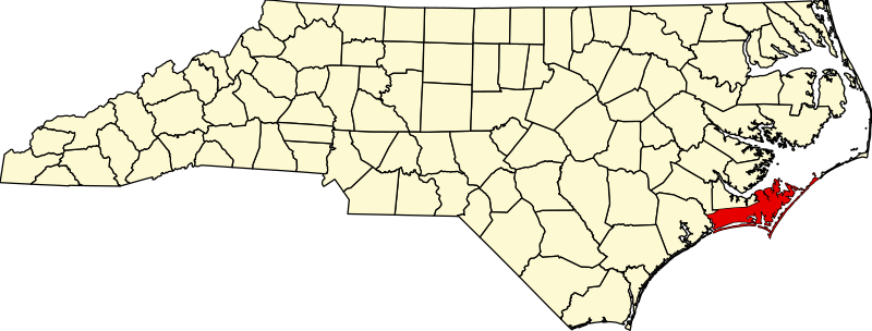 صورة:Map of North Carolina highlighting Carteret County.svg