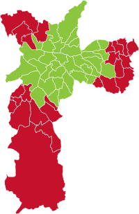 Mapa das zonas eleitorais de SP do 1º turno (2008).svg