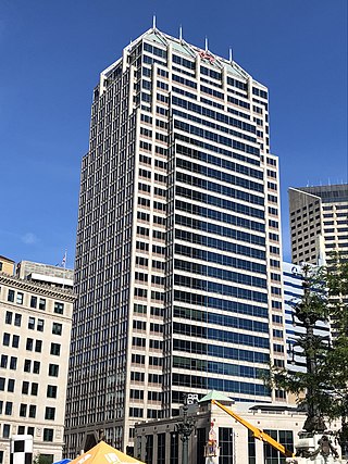 <span class="mw-page-title-main">Market Tower</span> High-rise office building in Indianapolis, Indiana, U.S.