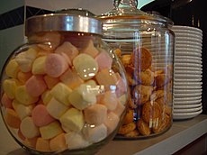 Marshmellows and shortbread cookies in jars.jpg