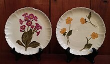 Smith's artistic interests included handpainting china.