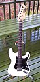 Matao ROCKER strat white with rosewood