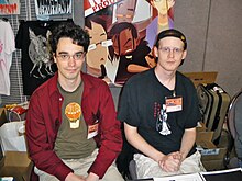 Writer Matt Boyd (left) and creator Ian McConville (right) Matt Boyd and Ian McConville.jpeg