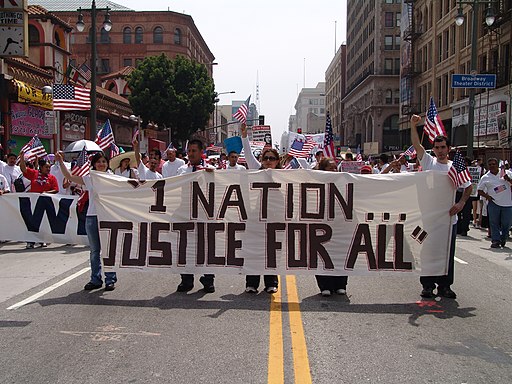May Day Immigration March LA09