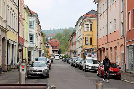 Meiningen, die Ludwig-Chronegk-Straße