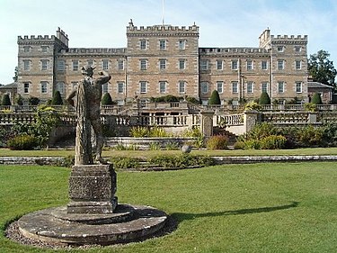 Mellerstain House, viewed from the lawn to the south east. Mellerstain House.jpg
