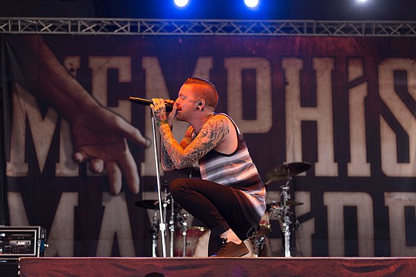 Memphis May Fire at With Full Force 2014