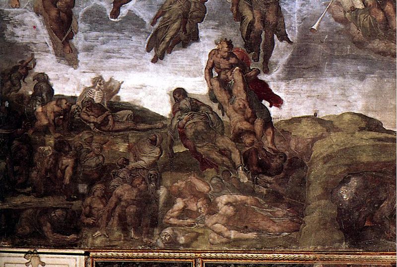 File:Michelangelo, Giudizio Universale 16.jpg