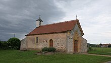 La chapelle restaurée Sainte-Radegonde.
