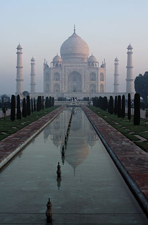 Tádž Mahal: Mumtáz Mahal, Stavba Tádž Mahalu, Stav dnes