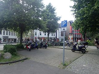 Motorradparkplatz Oldenburg Stautor