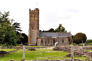 Church of St Peter and St Paul, Muchelney Church in Somerset, England