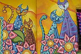 Cat themed mural