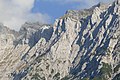 * Nomination Mountains of the northern Karwendelkette, seen from the lower slope of Hoher Kranzberg, Mittenwald, Bavaria, the upper station of the Karwendelbahn (aerial lift) is visible --Kritzolina 09:05, 20 September 2021 (UTC) * Promotion  Support Good quality. --Poco a poco 13:20, 20 September 2021 (UTC)