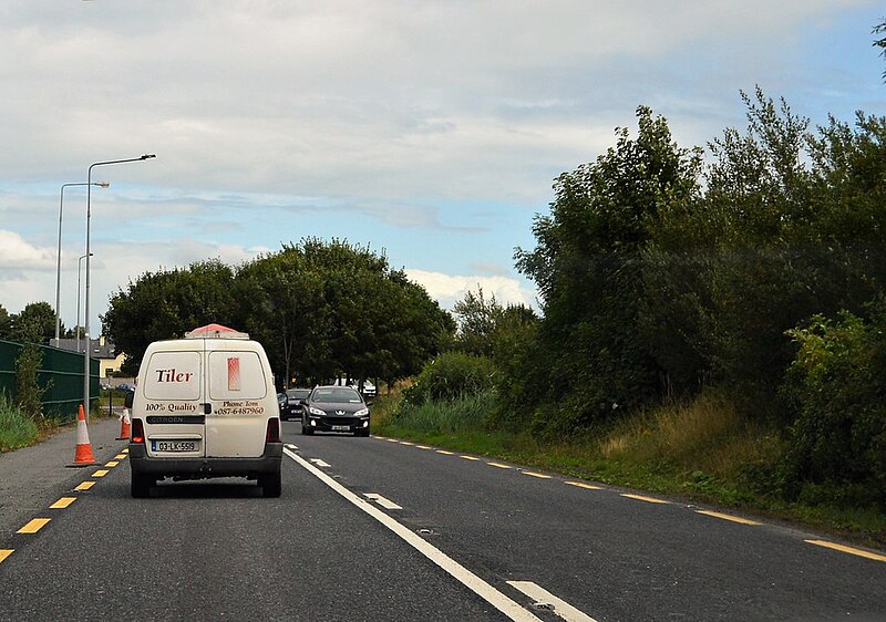 File:N69 entering Clarina - geograph.org.uk - 5975944.jpg