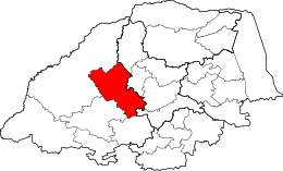 Municipalité de Mogalakwena locale - Carte