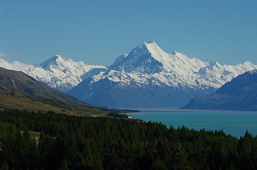 from Peters Lookout near Twizel