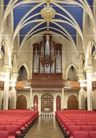 The cathedral nave Nave of the Cathedral of the Assumption, Louisville, Kentucky.jpg