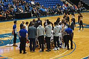 UT Arlington timeout