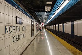 Image illustrative de l’article North York Centre (métro de Toronto)