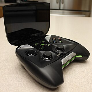 <span class="mw-page-title-main">Nvidia Shield Portable</span> Handheld game console by Nvidia