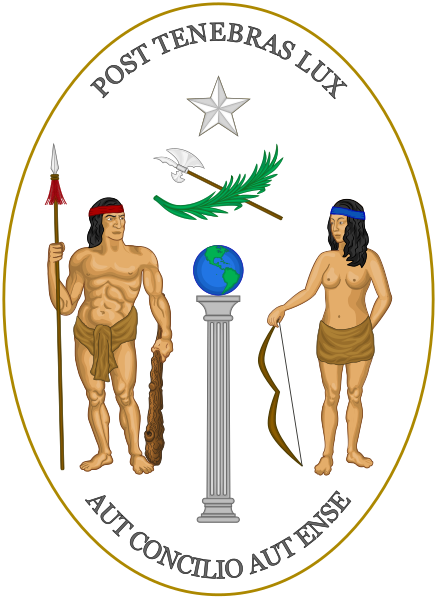 File:Obverse of the Coat of Arms of Chile (1812-1814).svg