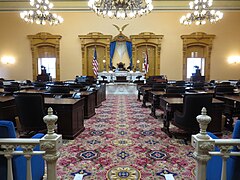 Ohio Senate Chamber in 2018